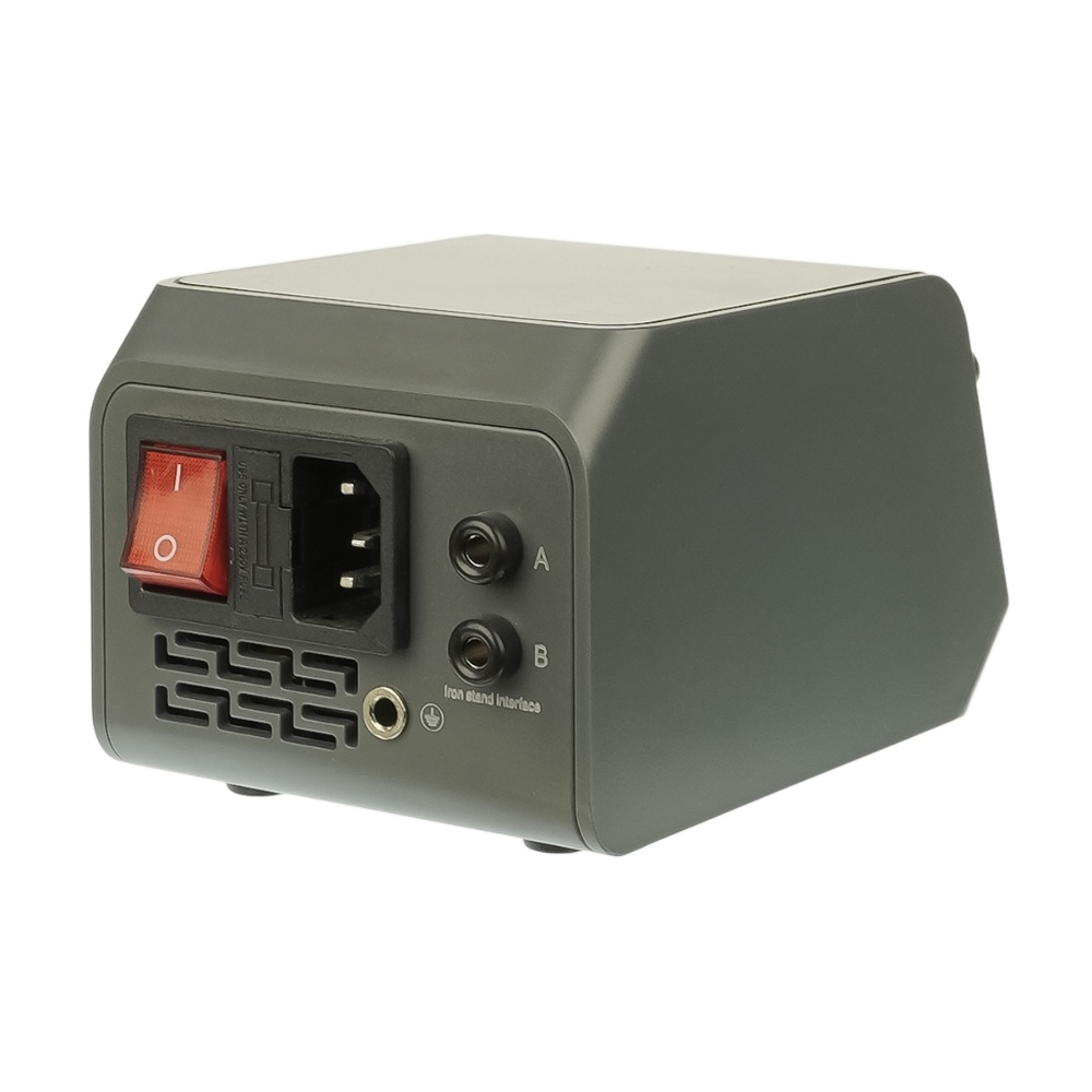 Паяльная станция прецизионная GVM T210D (2 паяльника стандарта JBC 210, 120W, 150C - 480C)