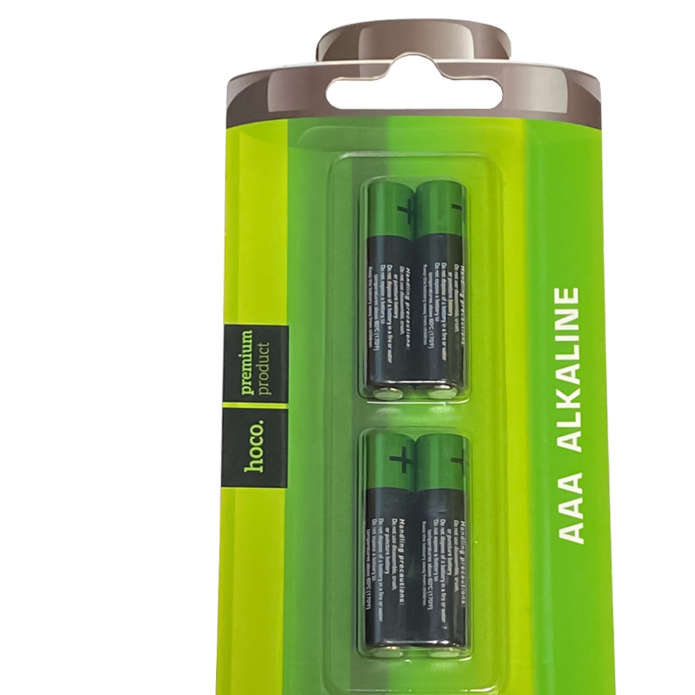 Батарейки щелочные Hoco Alkaline AAA (LR03) 4 шт