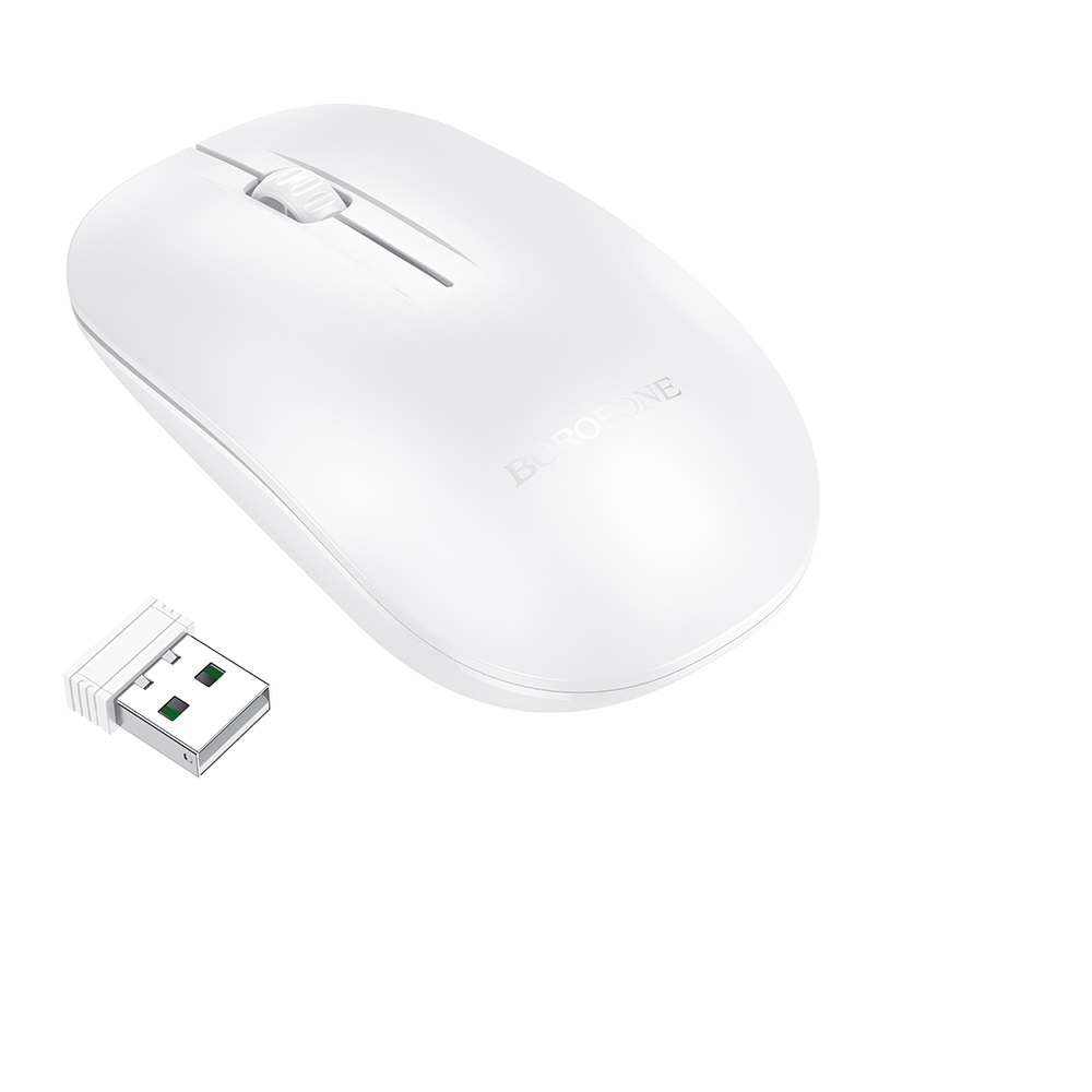 Беспроводная мышь Borofone BG14 white