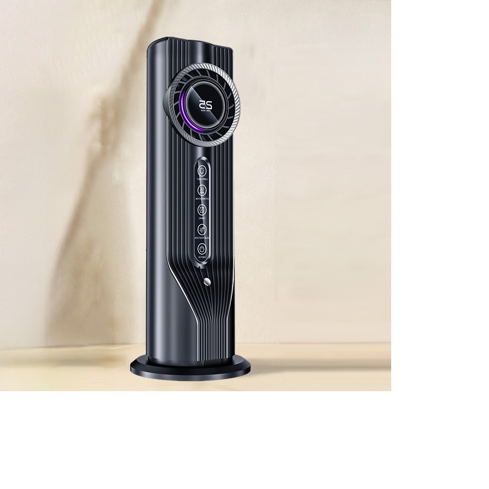 Настольный беспроводной вентилятор JZ-20S с питанием от USB и функцией увлажнения white