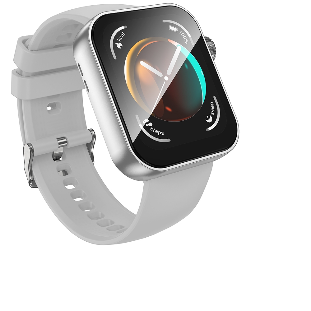 Смарт часы Borofone BD13 с функцией звонка silver