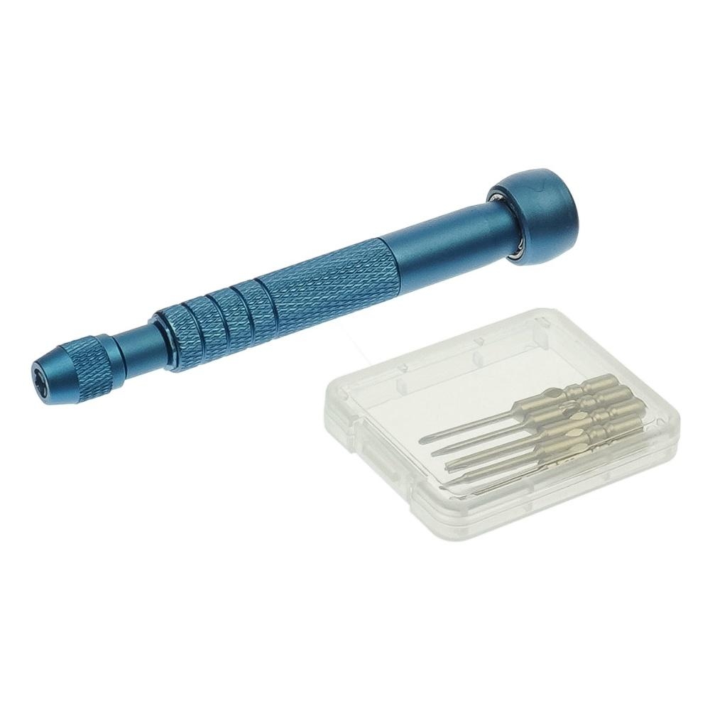 Набор отвёрток Relife RL-725 (ручка с фиксированным крутящим моментом (5кгс/см), биты:T1, +1.5, Y0.6, *0.8, Pinhead 2.5)