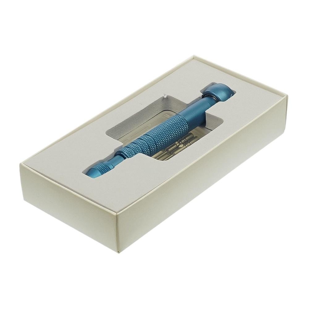 Набор отвёрток Relife RL-725 (ручка с фиксированным крутящим моментом (5кгс/см), биты:T1, +1.5, Y0.6, *0.8, Pinhead 2.5)