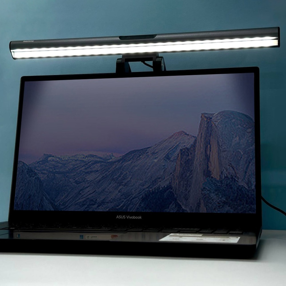 USB LED лампа Remax RT-E910 для монитора с аккумулятором silver