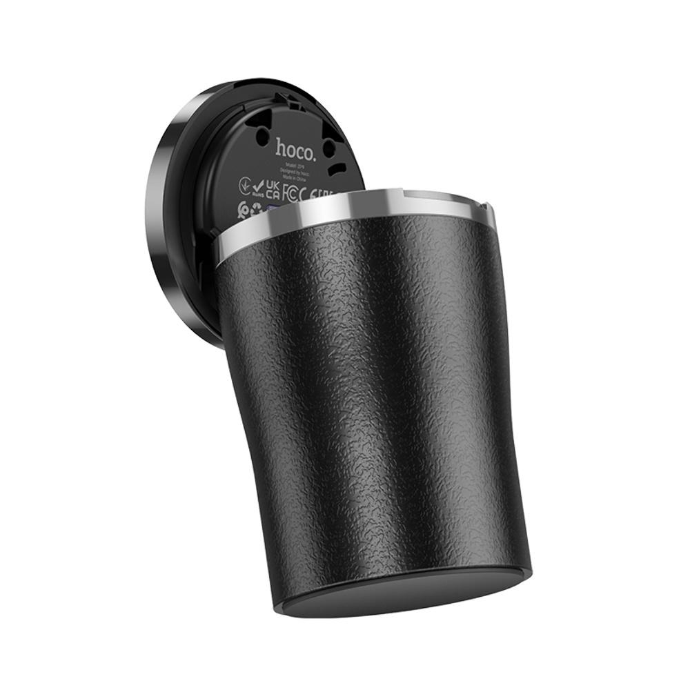 Автомобильная пепельница Hoco ZP9 с подсветкой black