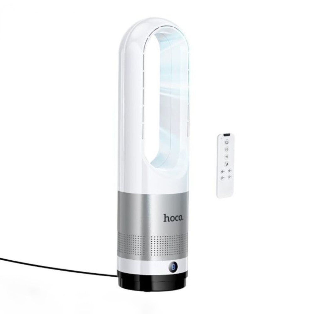Напольный беспроводной вентилятор Hoco DF14 white