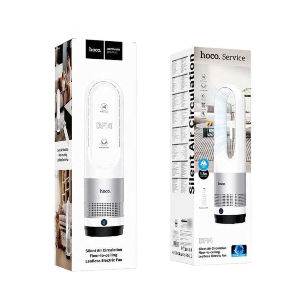 Напольный беспроводной вентилятор Hoco DF14 white