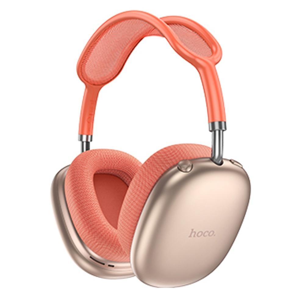 Беспроводные наушники Hoco W55 накладные pink