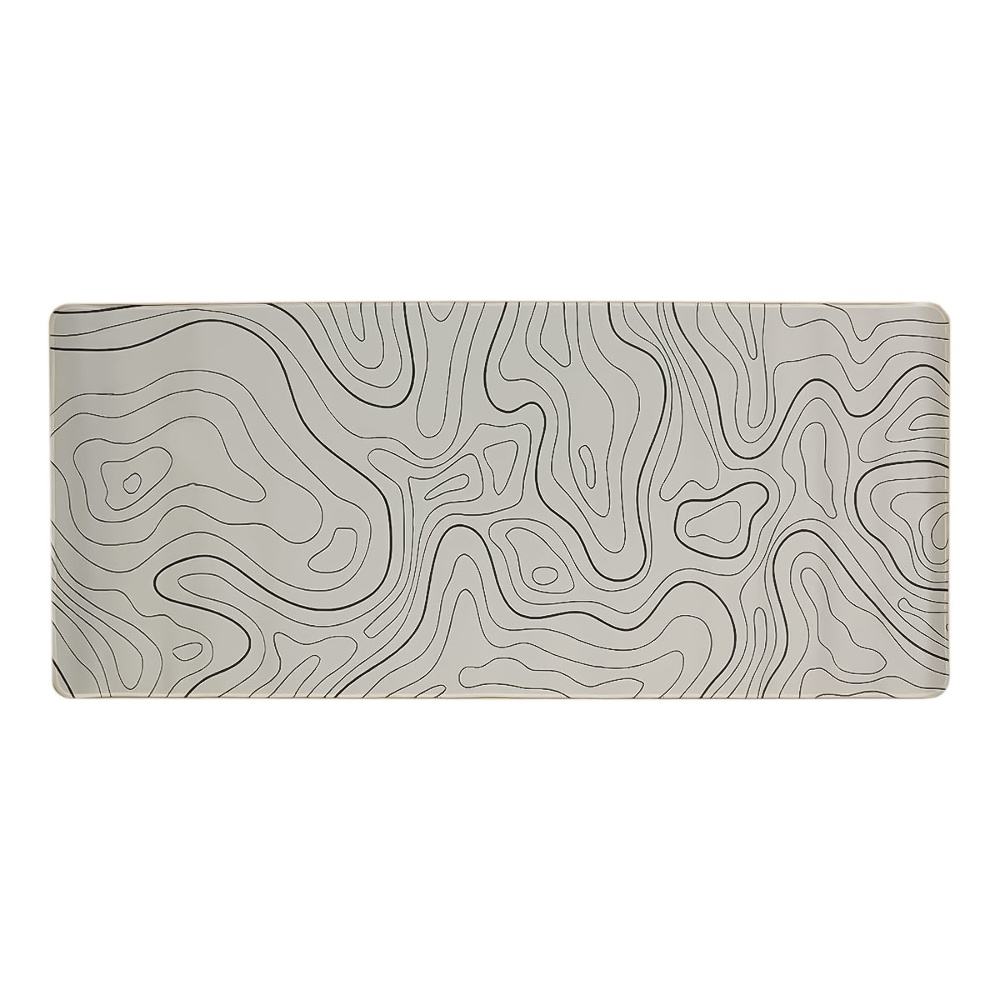 Игровая поверхность 900*400*2 mm, резиновое основание, white topografic