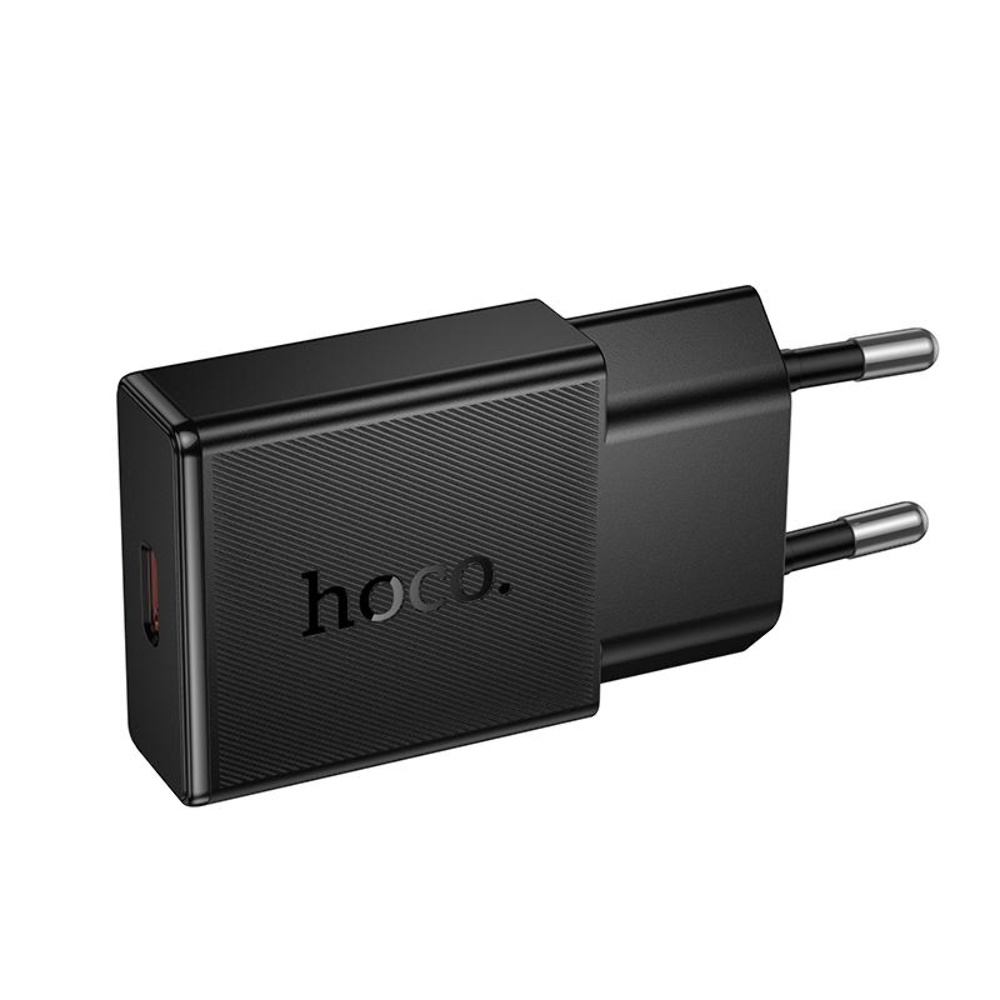 Сетевое зарядное устройство Hoco N74 Type-C PD 25W black