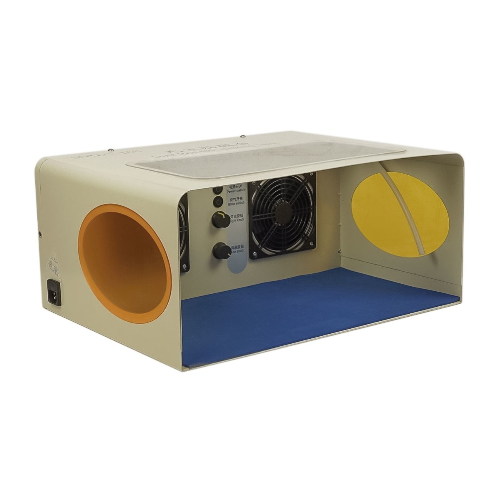 Беспылевая камера SNTEC 168 (регулировка обдува, 2 типа освещения, внутренние габариты: Ш 44,5 см; В 20,5 см; Гл 24,5 см)