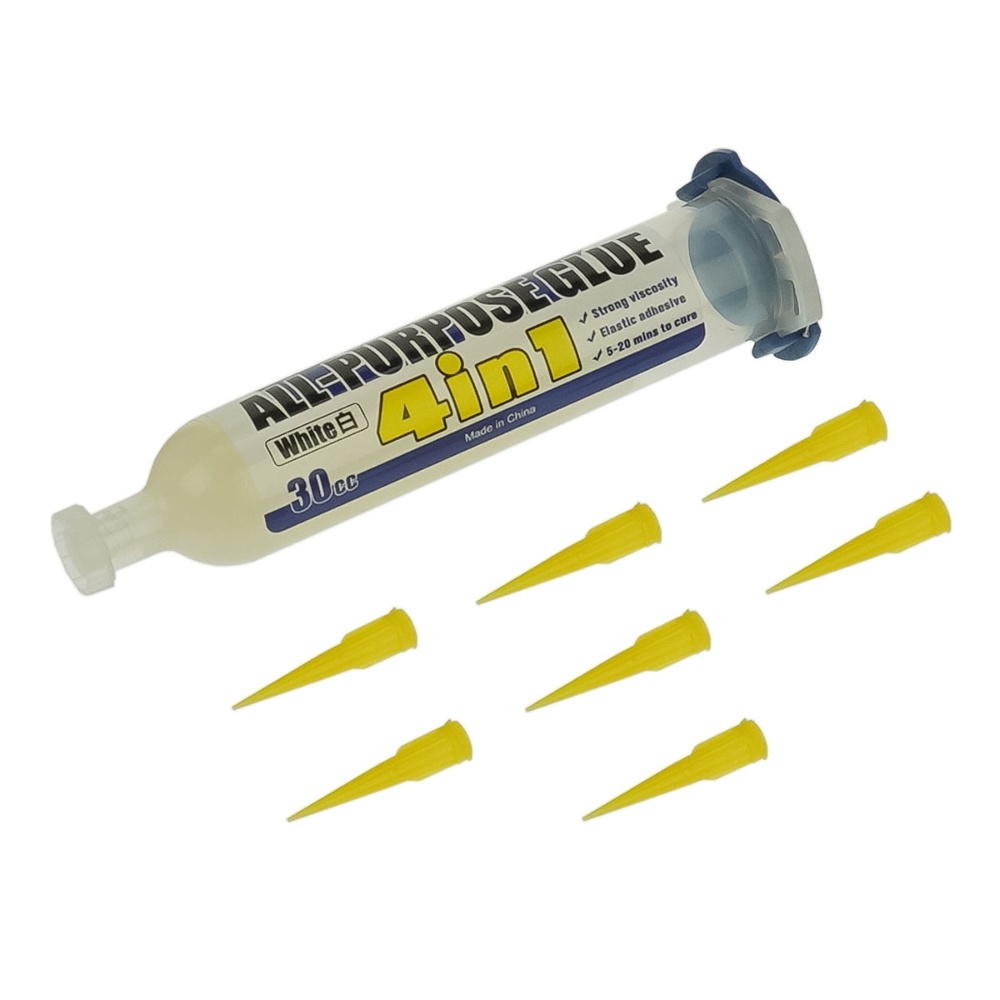 Клей полиуретановый Mechanic G7, прозрачный, 30ml, в шприце, быстросохнущий