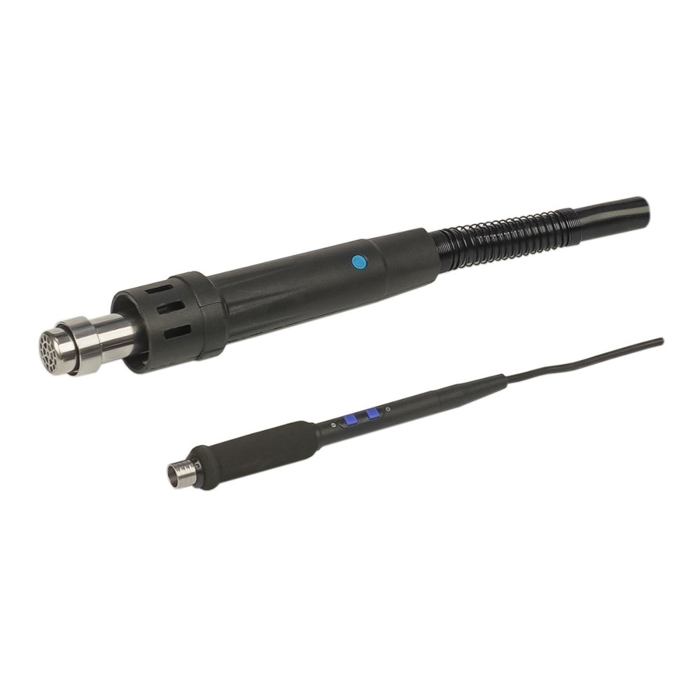 Паяльная станция прецизионная WEP 983D (фен 100C-500C, паяльник стандарта JBC 245 90C-450C, блок питания 20V 3.5A, USB A 5V 2A)