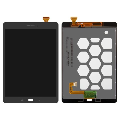 Дисплей Samsung SM-T550 Galaxy Tab A 9.7, SM-T555 Galaxy Tab A 9.7, сірий | з тачскріном | Original (PRC) | дисплейный модуль, экран