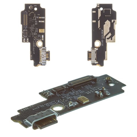 Плата зарядки Xiaomi Mi Mix 2S, M1803D5XA, шлейф коннектора зарядки, с микрофоном, High Copy