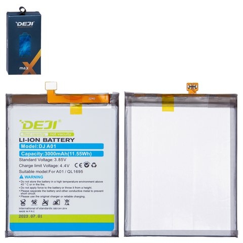Акумулятор Samsung SM-A015 Galaxy A01, QL1695, Deji | 3-12 міс. гарантії | АКБ, батарея, аккумулятор