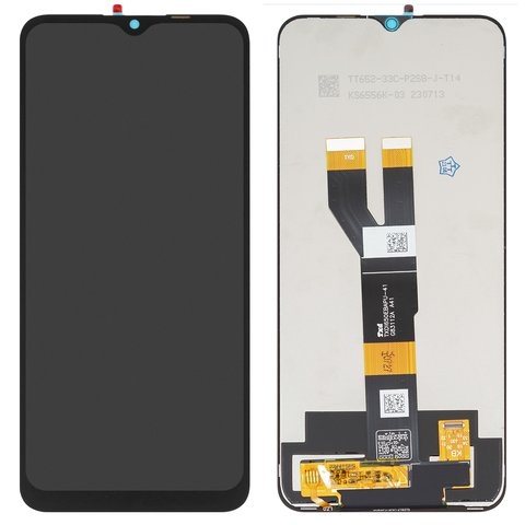 Дисплей Realme C11 2021, RMX3231, C20, RMX3061, RMX3063, C21, RMX3201, чорний | з тачскріном | Original (PRC) | дисплейный модуль, экран