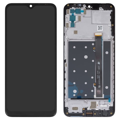 Дисплей ZTE Blade V2020 Smart, чорний | з тачскріном | в передній панелі | Original (PRC), FPC-T68PTS00VF | дисплейный модуль, экран