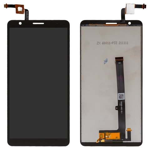 Дисплей ZTE Blade A31 Plus, чорний | з тачскріном | Original (PRC), SHI600-B02 V0.1 | дисплейный модуль, экран