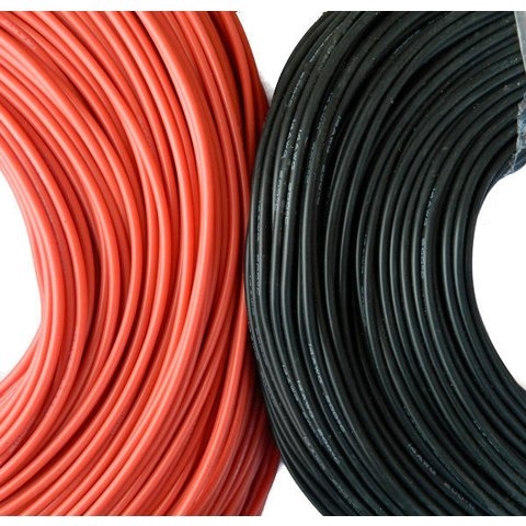 Проволока в силиконовой изоляции 30AWG, 0,05 мм², 1 м, красный