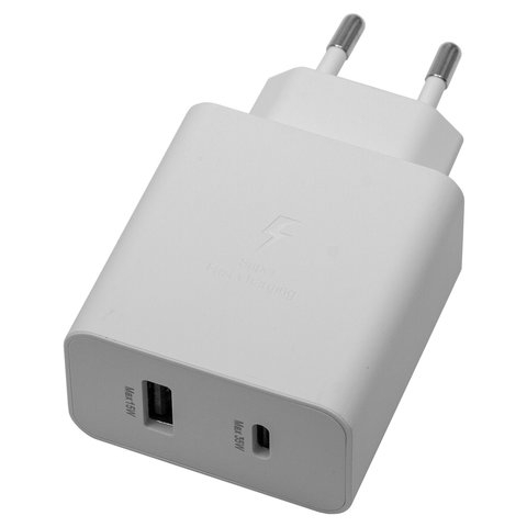 Сетевое зарядное устройство EP-TA220, 35 Вт, Power Delivery (PD), білий, 2 порта, service pack box
