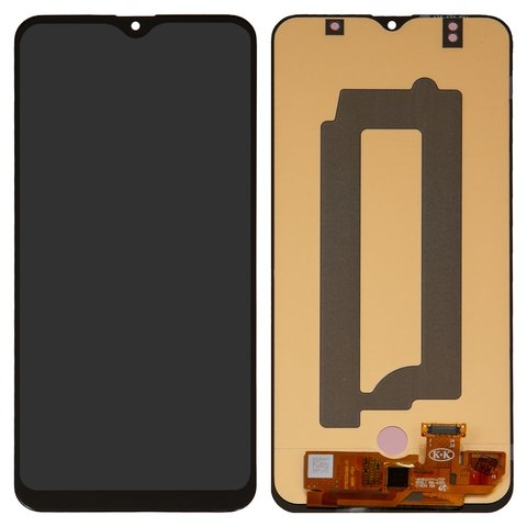 Дисплей Samsung SM-A307 Galaxy A30s, чорний | з тачскріном | High Copy, OLED, со стандартным ободком | дисплейный модуль, экран