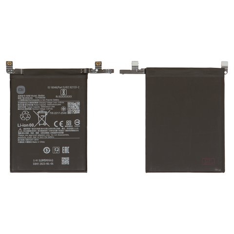 Акумулятор Xiaomi Redmi K60, BM5M, Original (PRC) | 3-12 міс. гарантії | АКБ, батарея, аккумулятор