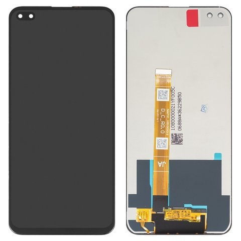 Дисплей Realme 6 Pro, RMX2061, RMX2063, чорний | з тачскріном | High Copy | дисплейный модуль, экран