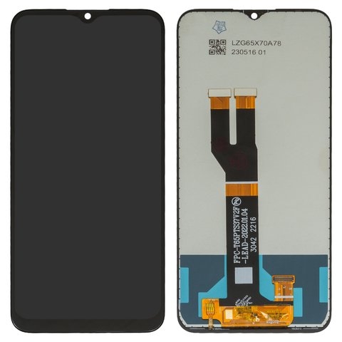 Дисплей Nokia C21 Plus, TA-1424, чорний | з тачскріном | High Copy | дисплейный модуль, экран