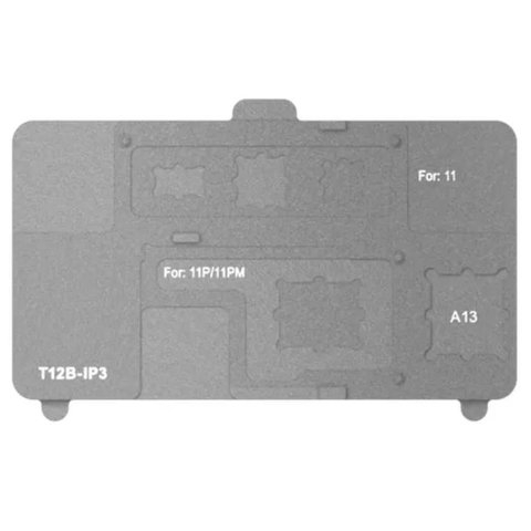 Фиксатор плат Sunshine T12B-IP3 для Apple iPhone 11, iPhone 11 Pro, iPhone 11 Pro Max, A13 motherboard layering