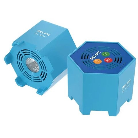 Ультрафиолетовая лампа RELIFE RL-014C, с вентилятором, с аккумулятором, 2in1
