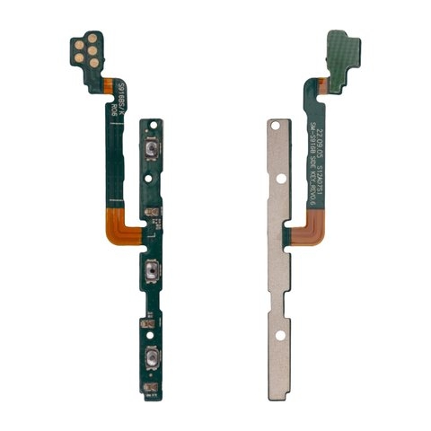 Шлейф Samsung SM-S911 Galaxy S23, S916 Galaxy S23 plus, кнопки включения, кнопок звука (регуляции громкости), боковых клавиш, Original (PRC) 