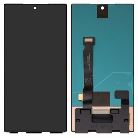 Дисплей ZTE Nubia Red Magic 8 Pro, чорний | з тачскріном | Original (PRC) | дисплейный модуль, экран