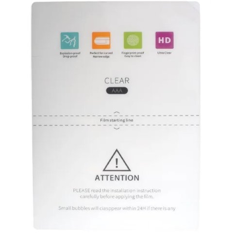 Гидрогелевая плёнка Mechanic 1012 AAA, глянцевая, 300 мм, 200 мм