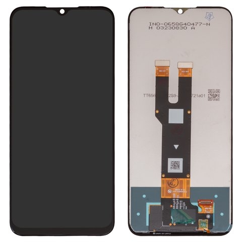 Дисплей ZTE Blade V50 Design 4G, чорний | з тачскріном | High Copy | дисплейный модуль, экран