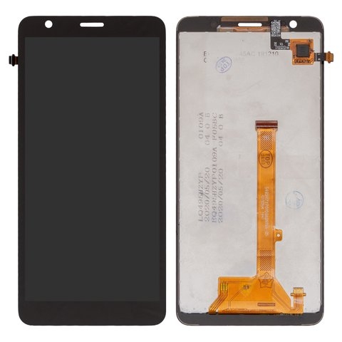 Дисплей ZTE Blade A3 (2019), Blade L8, Blade L9, чорний | з тачскріном | Original (реновація) | дисплейный модуль, экран
