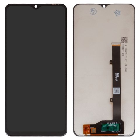 Дисплей ZTE Blade A53 Pro, чорний | з тачскріном | High Copy | дисплейный модуль, экран