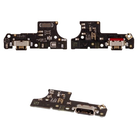 Плата зарядки Motorola Moto G14, XT2341, шлейф коннектора зарядки, с микрофоном, High Copy