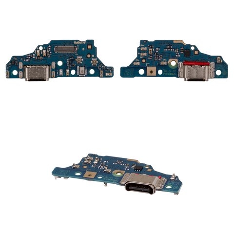 Плата зарядки Motorola Moto G23, XT2333, шлейф коннектора зарядки, с микрофоном, High Copy