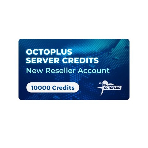 Новый аккаунт реселера с 10 000 серверными кредитами Octoplus