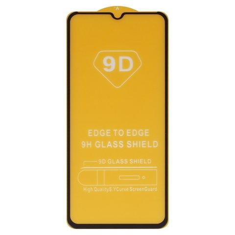 Закаленное защитное стекло Nokia G22, совместимо с чехлом, Full Glue, (без упаковки), чорний, cлой клея нанесен по всей поверхности