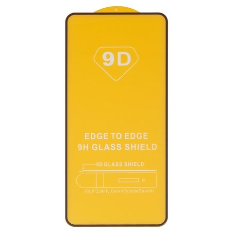 Закаленное защитное стекло Samsung SM-S911 Galaxy S23, совместимо с чехлом, Full Glue, (без упаковки), чорний, cлой клея нанесен по всей поверхности