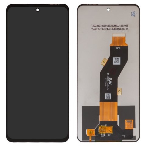 Дисплей Infinix Smart 8 Plus, X6526, чорний | з тачскріном | High Copy | дисплейный модуль, экран