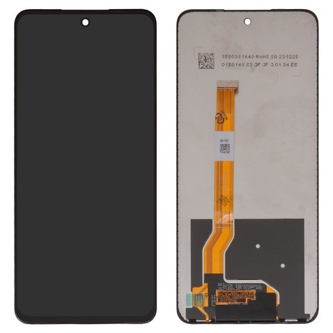 Дисплей Realme 12 5G, чорний | з тачскріном | Original (PRC) | дисплейный модуль, экран
