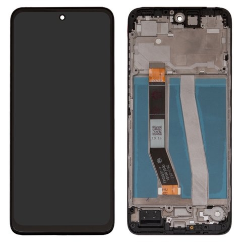 Дисплей Motorola Moto G14, XT2341, XT2341-3, PAYF0010IN, чорний | з тачскріном | в передній панелі | High Copy | дисплейный модуль, экран