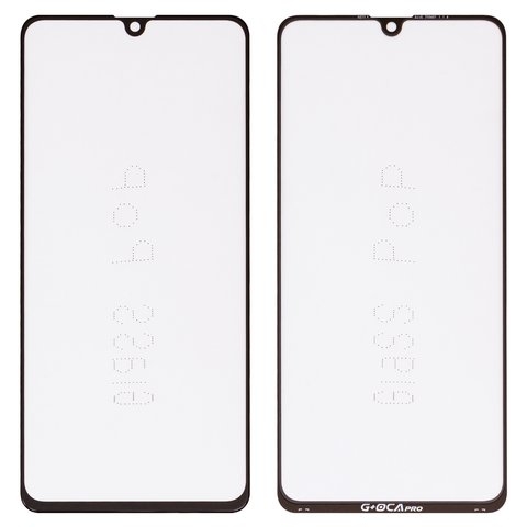 Стекло корпуса G+OCA PRO для Samsung SM-A415 Galaxy A41, с OCA-пленкой, черное
