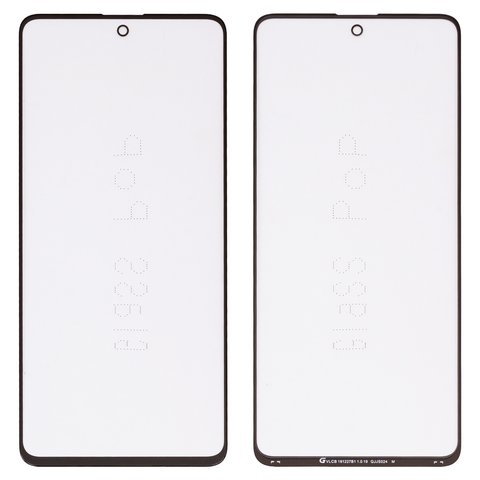 Стекло корпуса G+OCA PRO для Samsung SM-A515F/DS Galaxy A51, с OCA-пленкой, черное