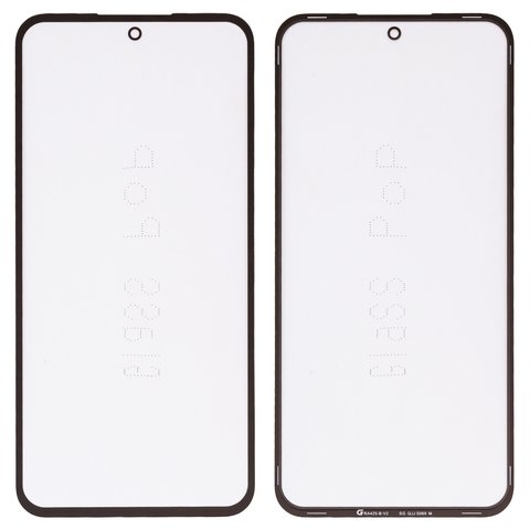 Стекло корпуса G+OCA PRO для Samsung SM-A556 Galaxy A55, с OCA-пленкой, черное