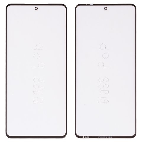 Стекло корпуса G+OCA PRO для Samsung M556 Galaxy M55, с OCA-пленкой, черное