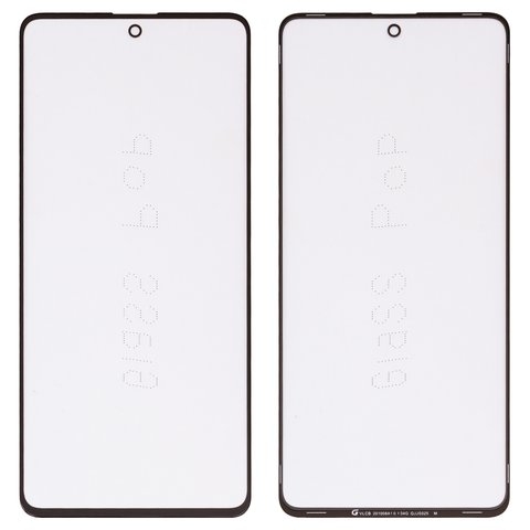 Стекло корпуса G+OCA PRO для Samsung SM-N770 Galaxy Note 10 Lite, с OCA-пленкой, черное